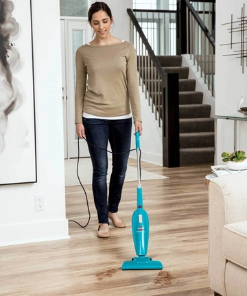 FeatherWeight Stick Vac Vacuuming Hard Flooring 