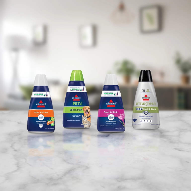 Portable Carpet Cleaner Solutions & Shampoos BISSELL®