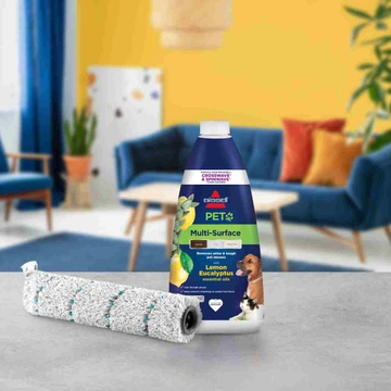 PET Multi-Surface Formula Lemon Eucalyptus with Multi-Surface Brush Roll 