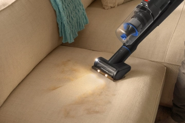 PowerClean FurFinder vacuuming upholstery