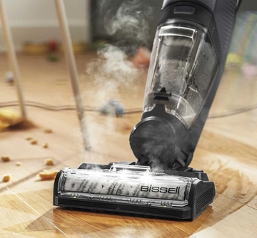 CrossWave HydroSteam Multi-Surface Wet Dry Vac Steaming Hard Flooring