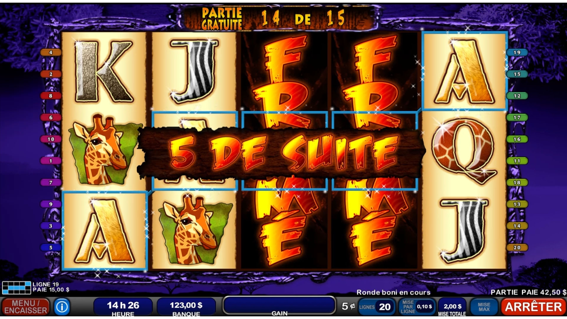 Découvrez le jeu La faune frimée – Loterie vidéo | Loto-Québec