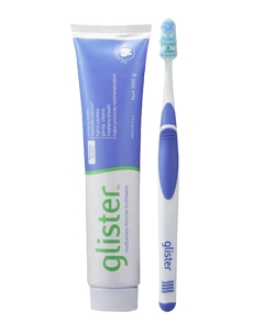 Glister Advanced Toothbrush and Multi-Action Fluoride Toothpaste