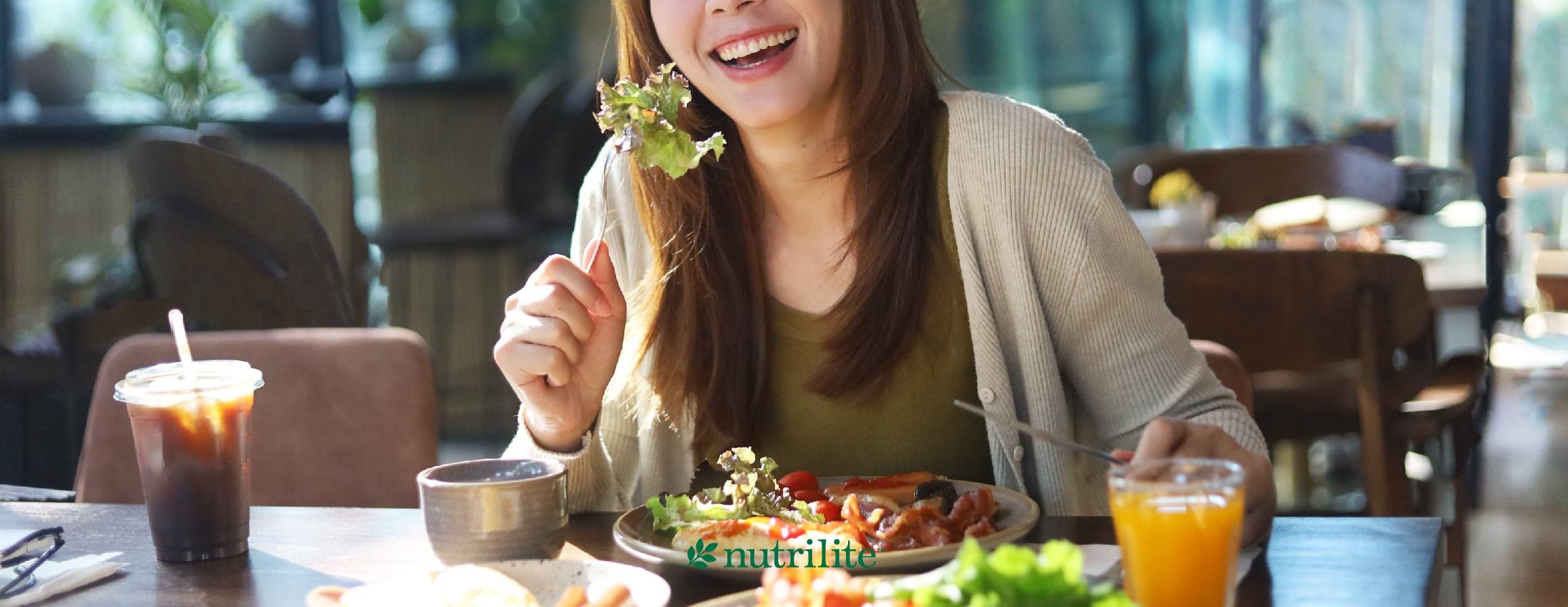  กินอาหารลดเครียด