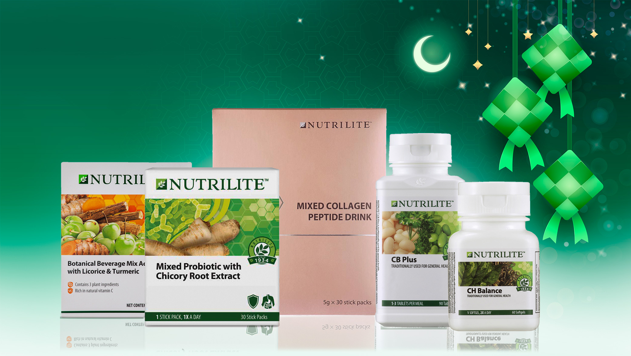 Tampil dengan Tubuh yang Sihat pada Hari Raya dengan Nutrilite