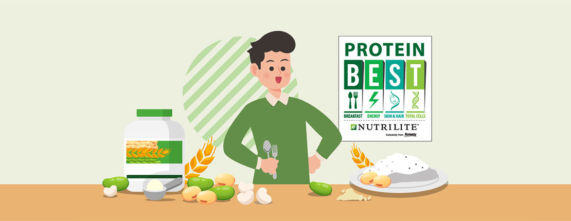 โปรตีน…สารอาหารจำเป็นที่ร่างกายขาดไม่ได้