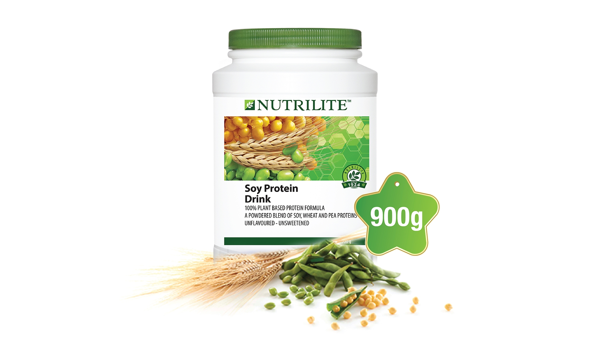 Nutrilite 大豆蛋白质饮料让您受益良多！
