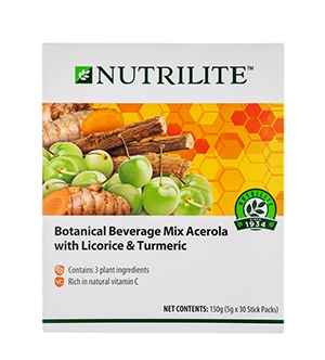 Nutrilite Botanical Beverage Mix Acerola with Licorice and Turmeric