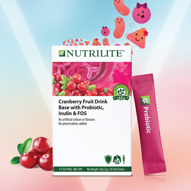 Cranberry FDB with Probiotic, Inulin & FOS