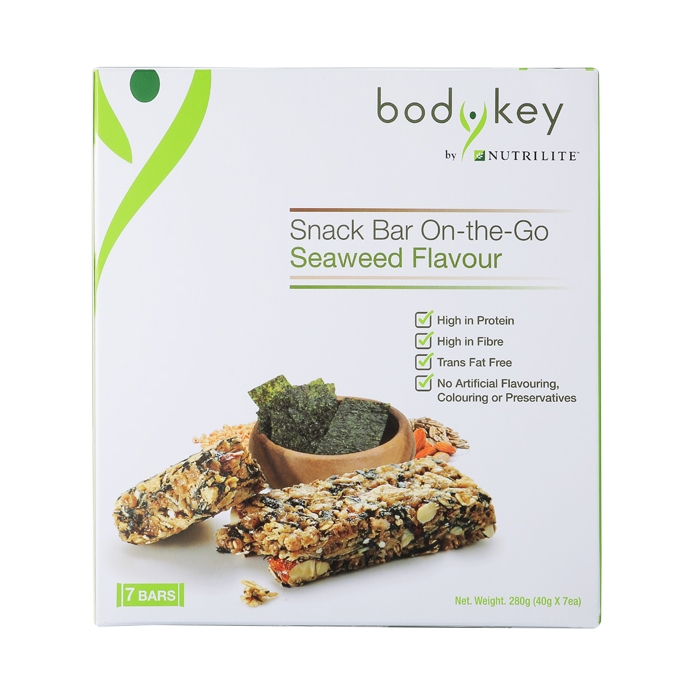 BodyKey Snack Bar On-The-Go Seaweed Flavour