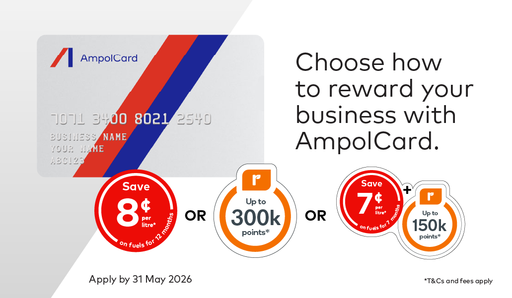 Ampol's current offer for AmpolCard