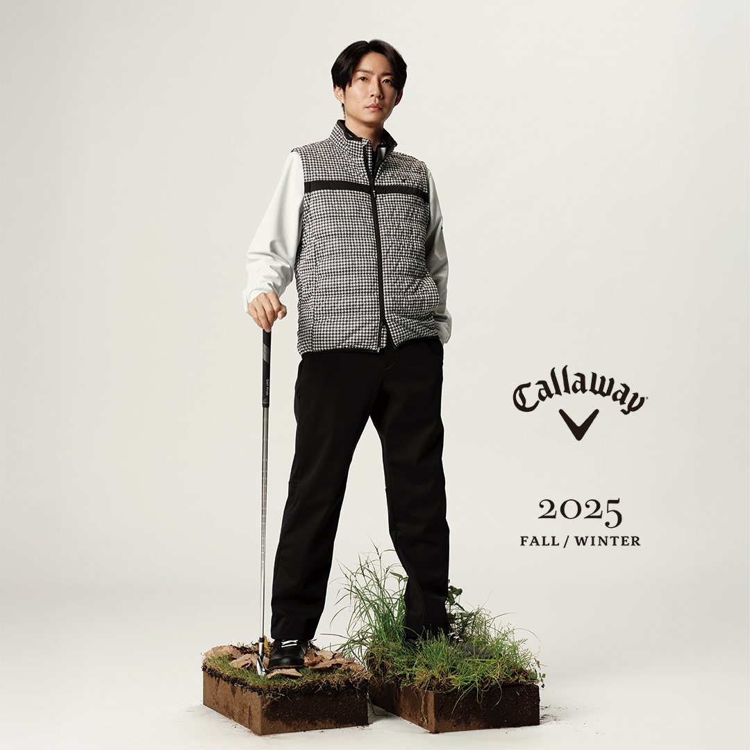 Callaway 相葉モデル クルーネック カーキ Callaway 相葉モデル クルーネック カーキ Callaway