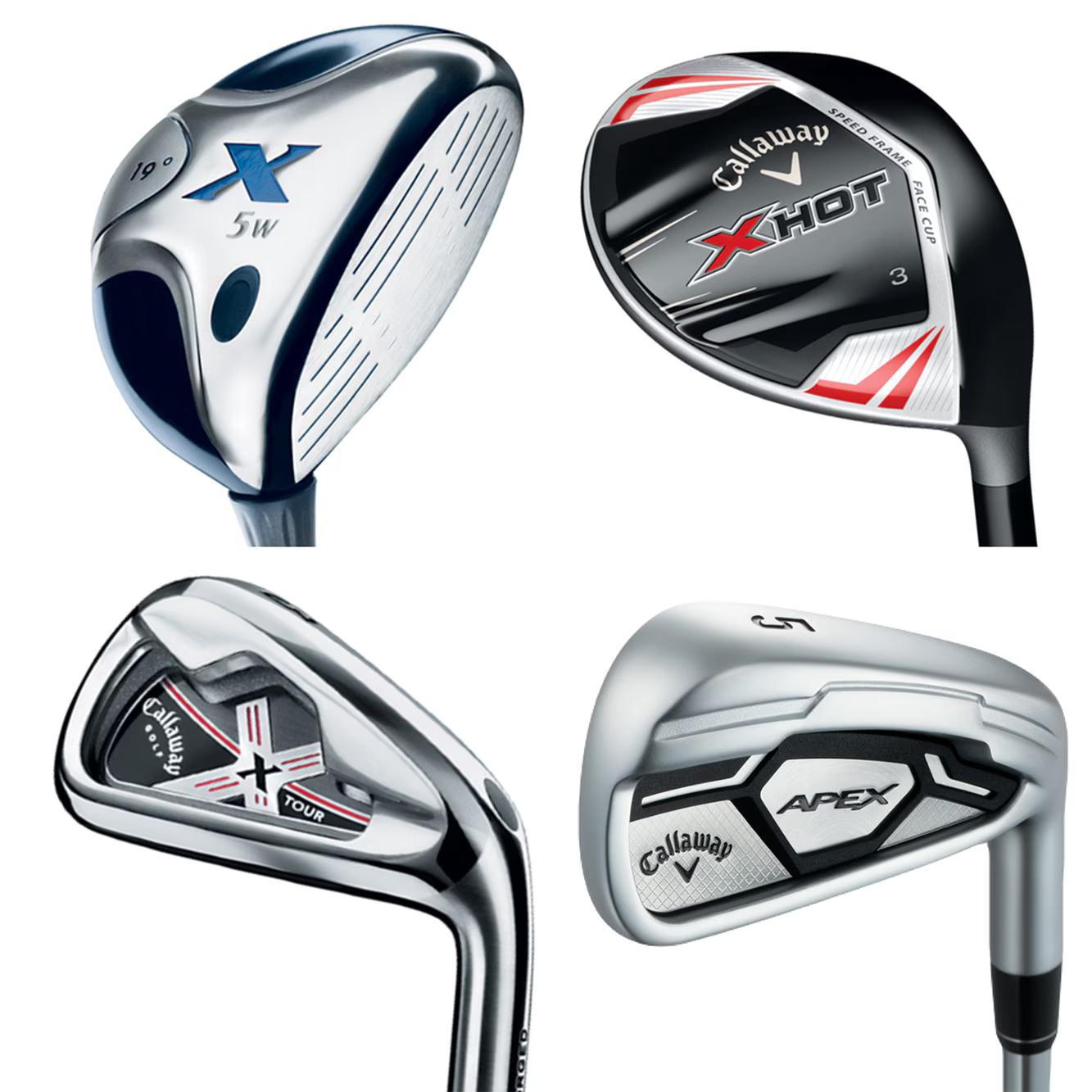 希少Callaway X TOUR アイアンセット8本上田桃子プロ愛用名器3番有 デビューから20年！上田桃子が愛したクラブたち
