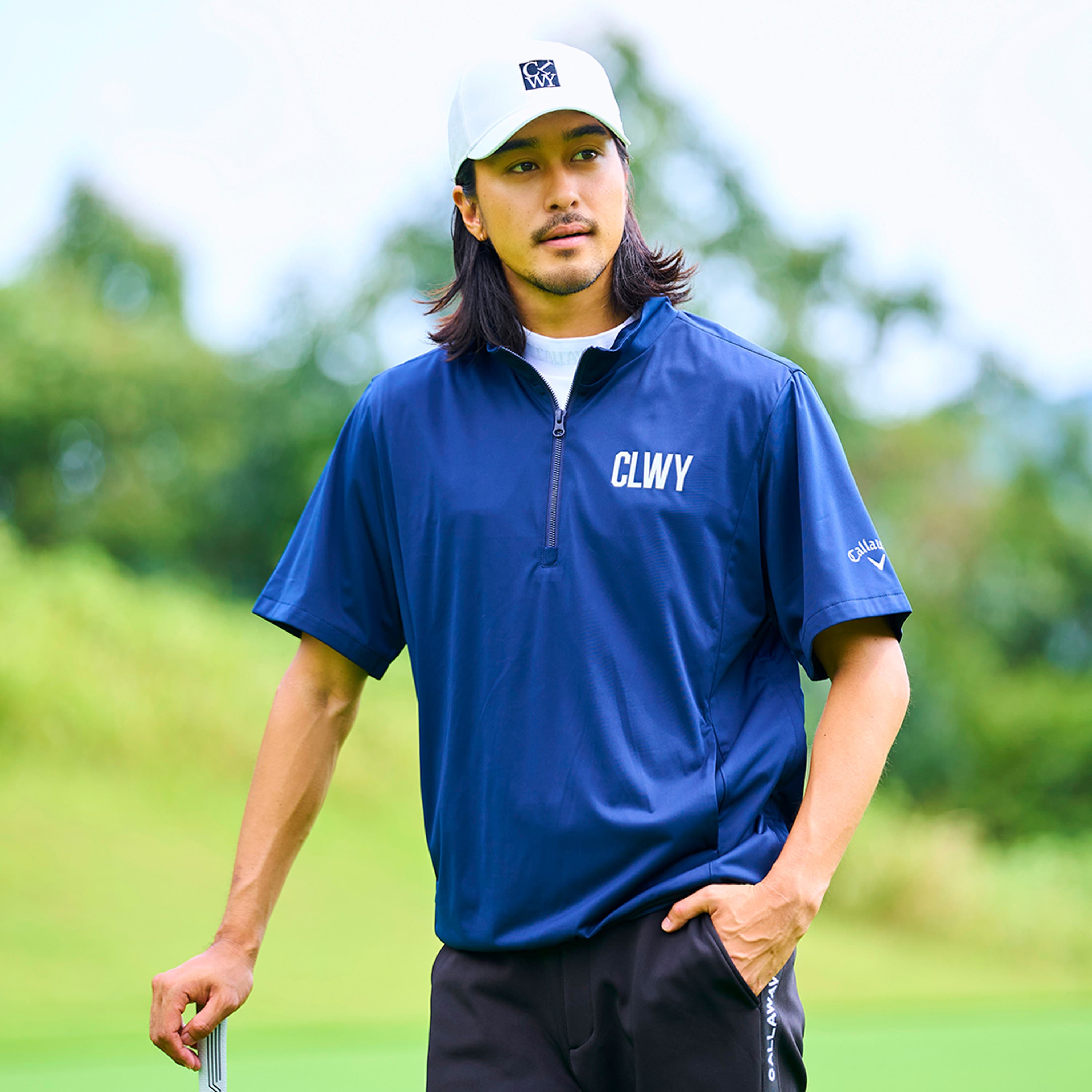 オンライン限定・半袖ブルゾン