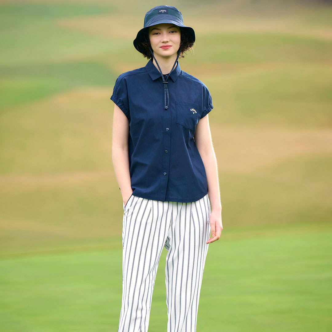新品未使用タグ付き！CallawayGolfワンピース　定価¥13,000+税 中古 レディース キャロウェイ Callaway ワンピース M グレー