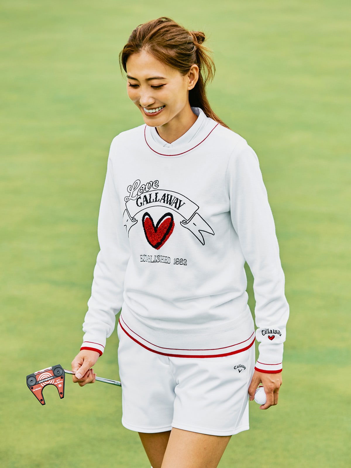 キャロウェイロゴがハートマークになったLOVE Callaway(ラブ