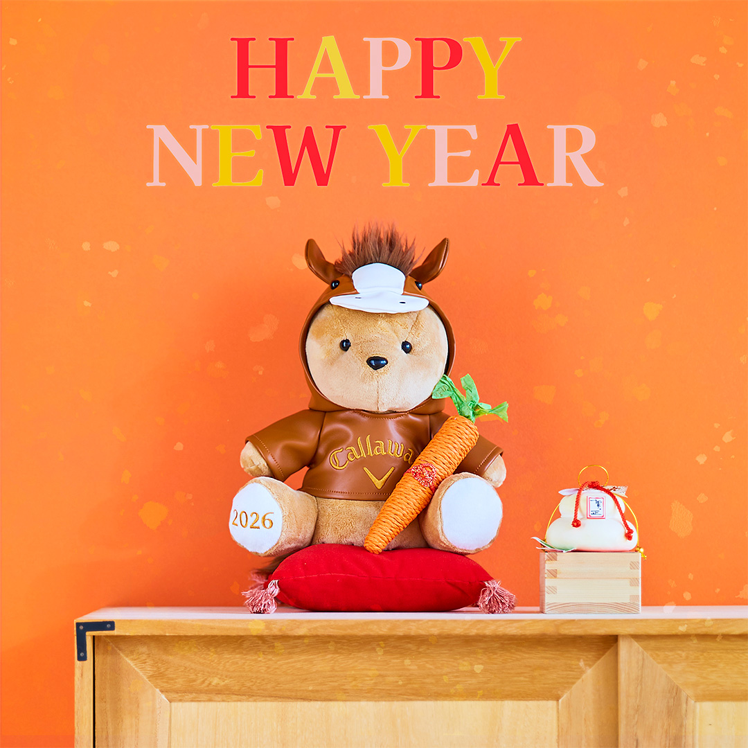 新品 キャロウェイ レッド 半袖モックネック ツアーモデル グレー Lサイズ cw25s25134106-07.jpg