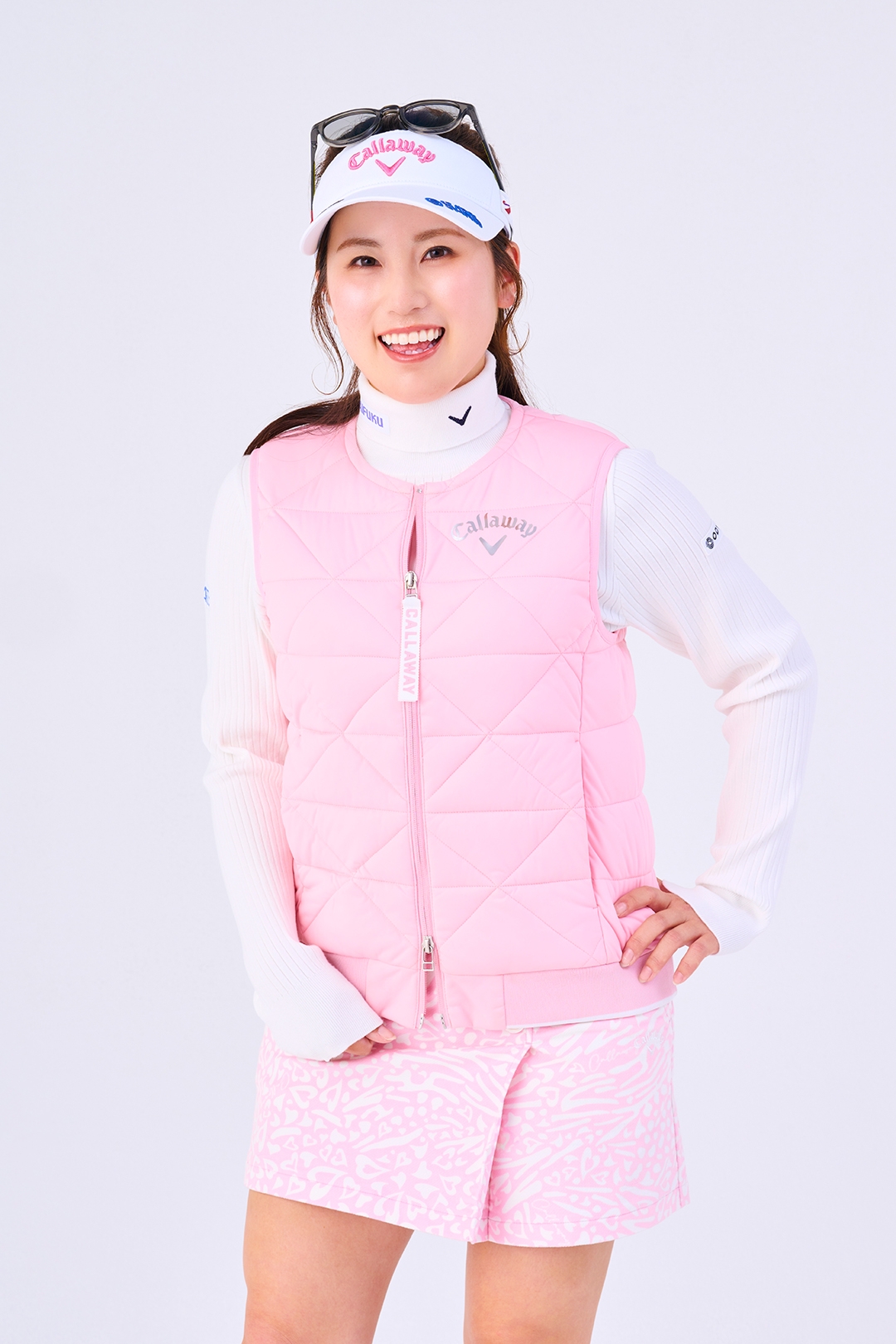 キャロウェイ★セットアップ★中綿★撥水★リバーシブル★フード着脱可能【サイズL】 これで安心！スターストレッチ【キャロウェイ（Callaway）公式