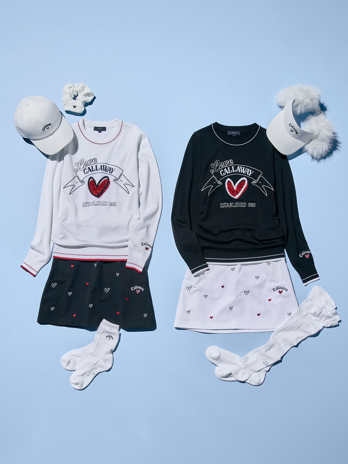 キャロウェイロゴがハートマークになったLOVE Callaway(ラブ