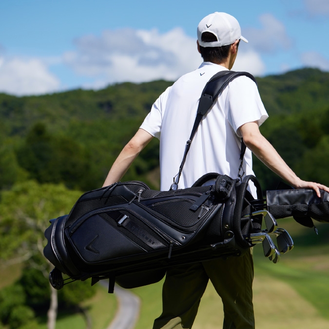 Callaway キャロウェイ ブラック ゴルフバッグ キャロウェイゴルフ メンズ ゴルフバッグ