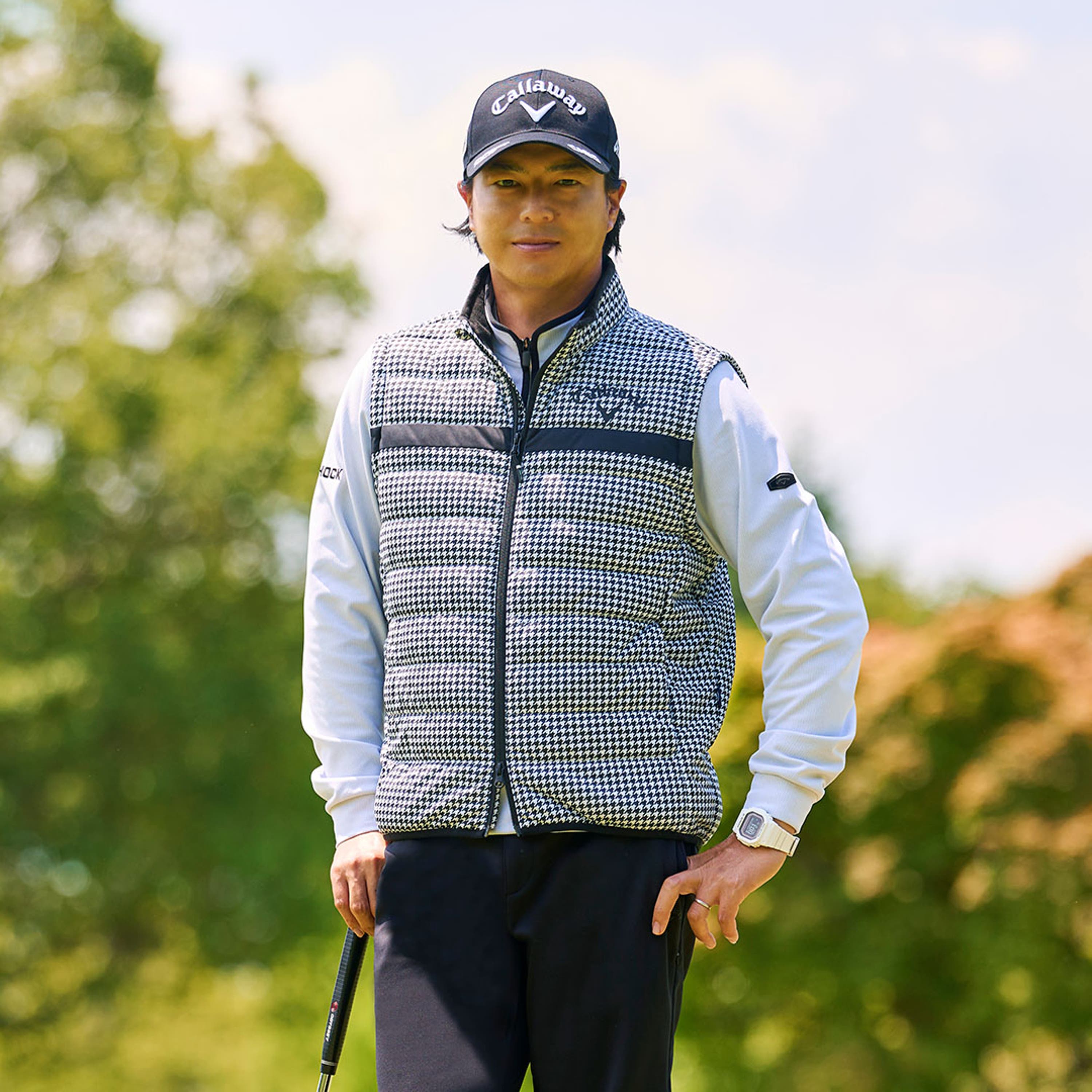 ベストにもなるブルゾン