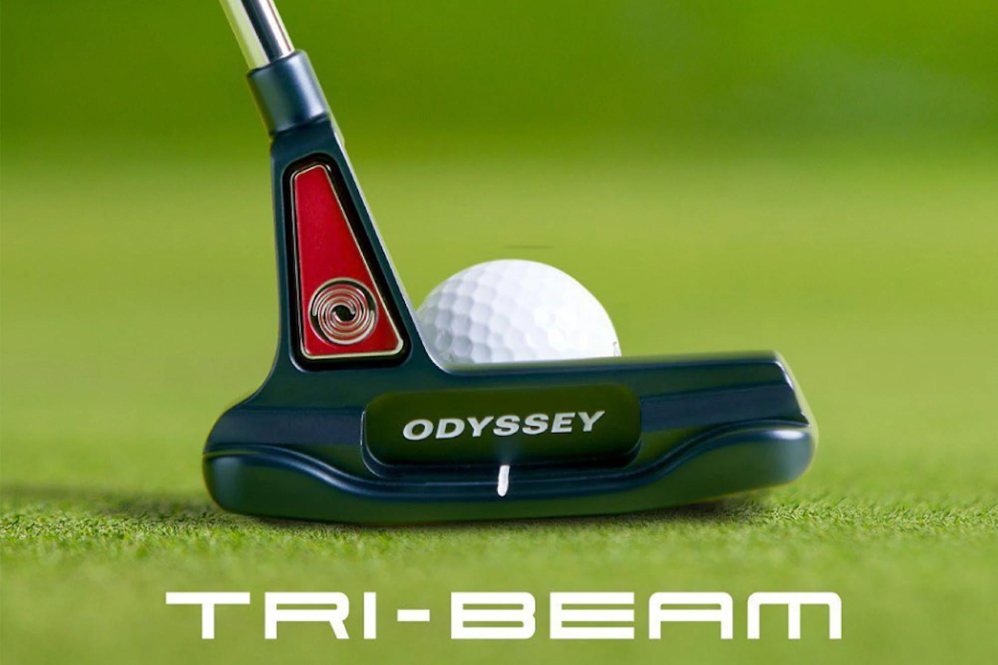 Odyssey TRI-BEAM パター　ハドラスコーティング有り 国内女子ツアーで「TRI-BEAMパター」など新パターが躍動！