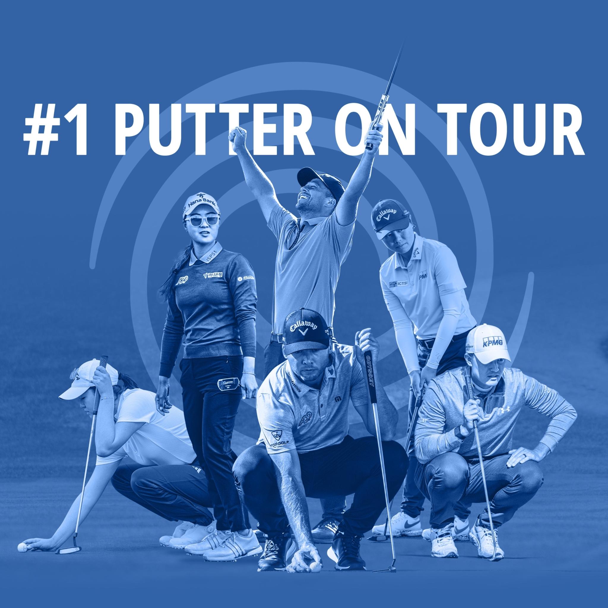 odyssey tour players with putters