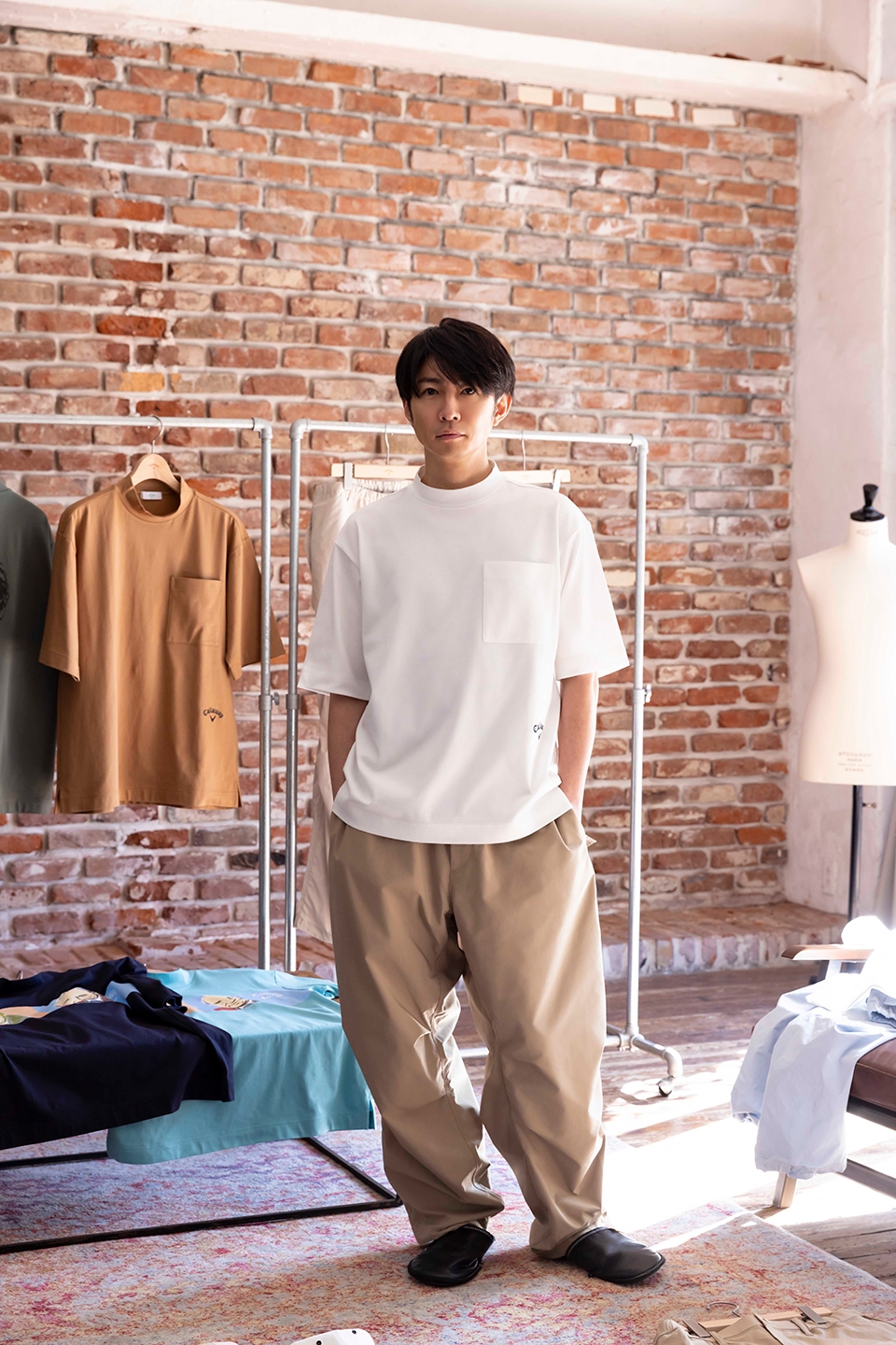 相葉雅紀着用　ゴルフウェア　キャロウェイ　callaway Mサイズ ブランドアンバサダー 相葉雅紀さんのキャロウェイアパレル 最新