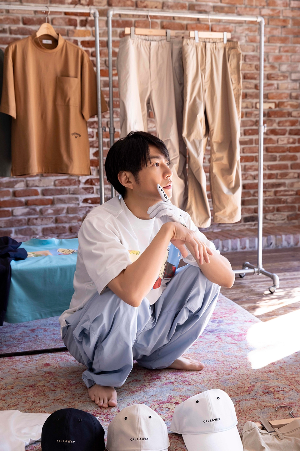 相葉雅紀着用　ゴルフウェア　キャロウェイ　callaway Mサイズ 相葉雅紀着用 ゴルフウェア キャロウェイ callaway Mサイズ ゴルフ