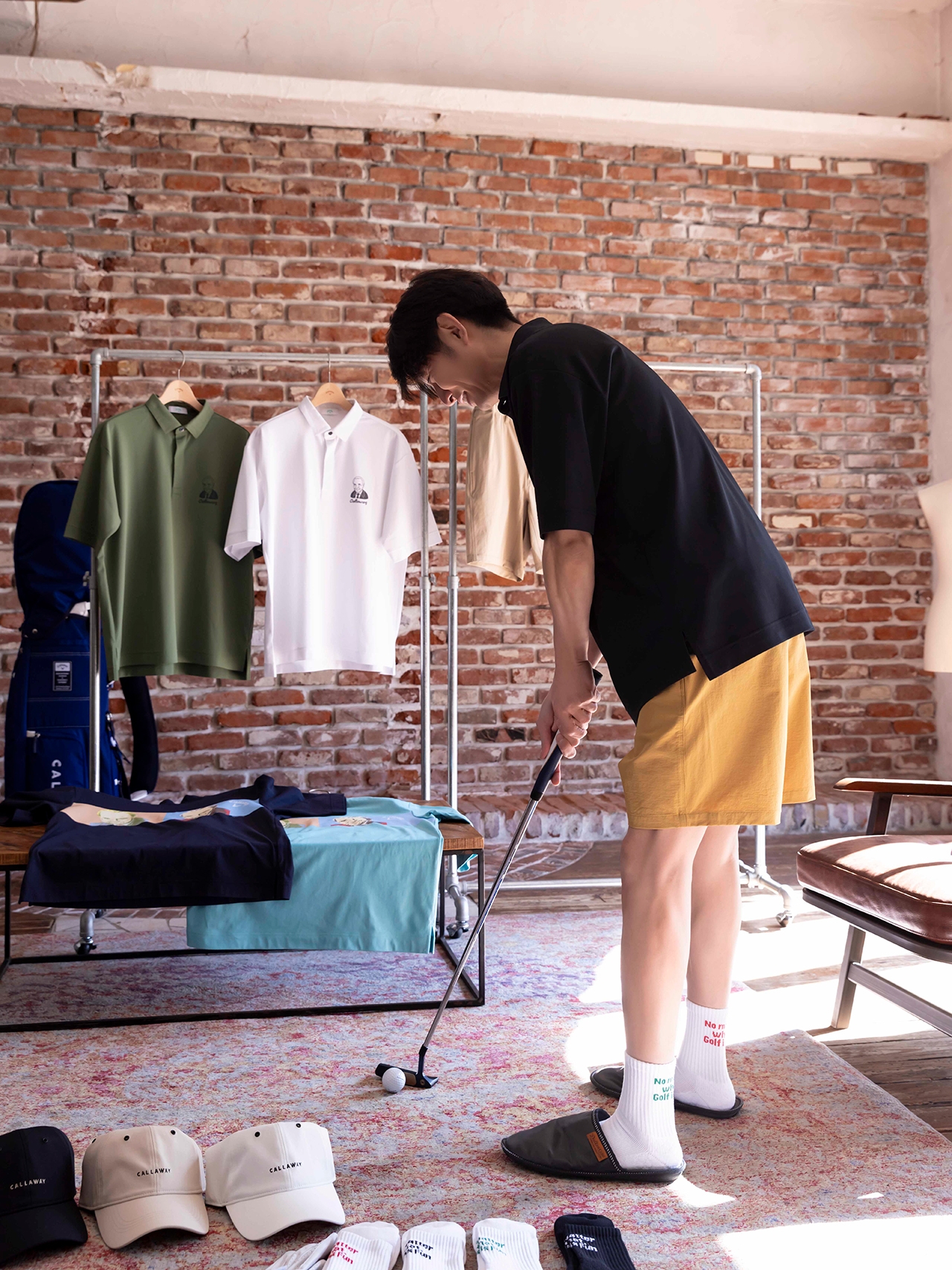 相葉雅紀着用　ゴルフウェア　キャロウェイ　callaway Mサイズ ブランドアンバサダー 相葉雅紀さんのキャロウェイアパレル 最新