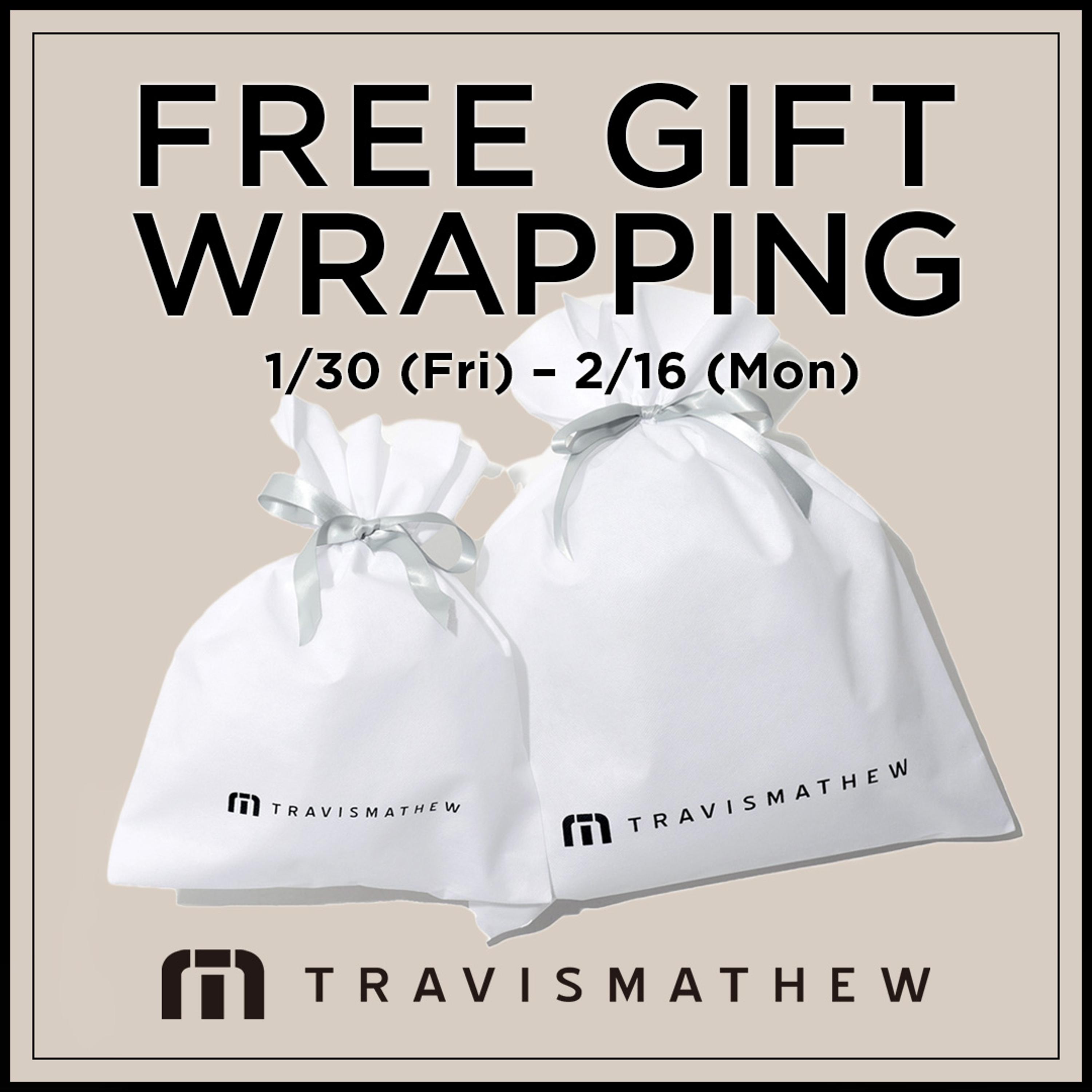 FREE GIFT WRAPPING