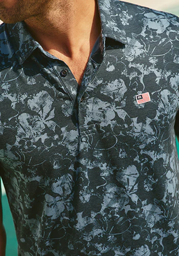 RWBプリント 半袖ポロ(MENS)