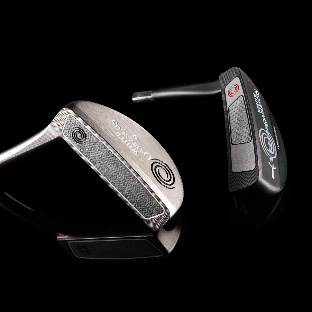 ODYSSEY WHITE DAMASCUS パター 伝説の“ダマスカス”が再び！ 圧倒的進化を遂げた「DAMASCUS MILLEDパター」