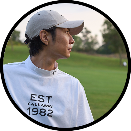 相葉雅紀着用　ゴルフウェア　キャロウェイ　callaway Mサイズ キャロウェイゴルフ公式サイト | ブランドアンバサダー 相葉雅紀