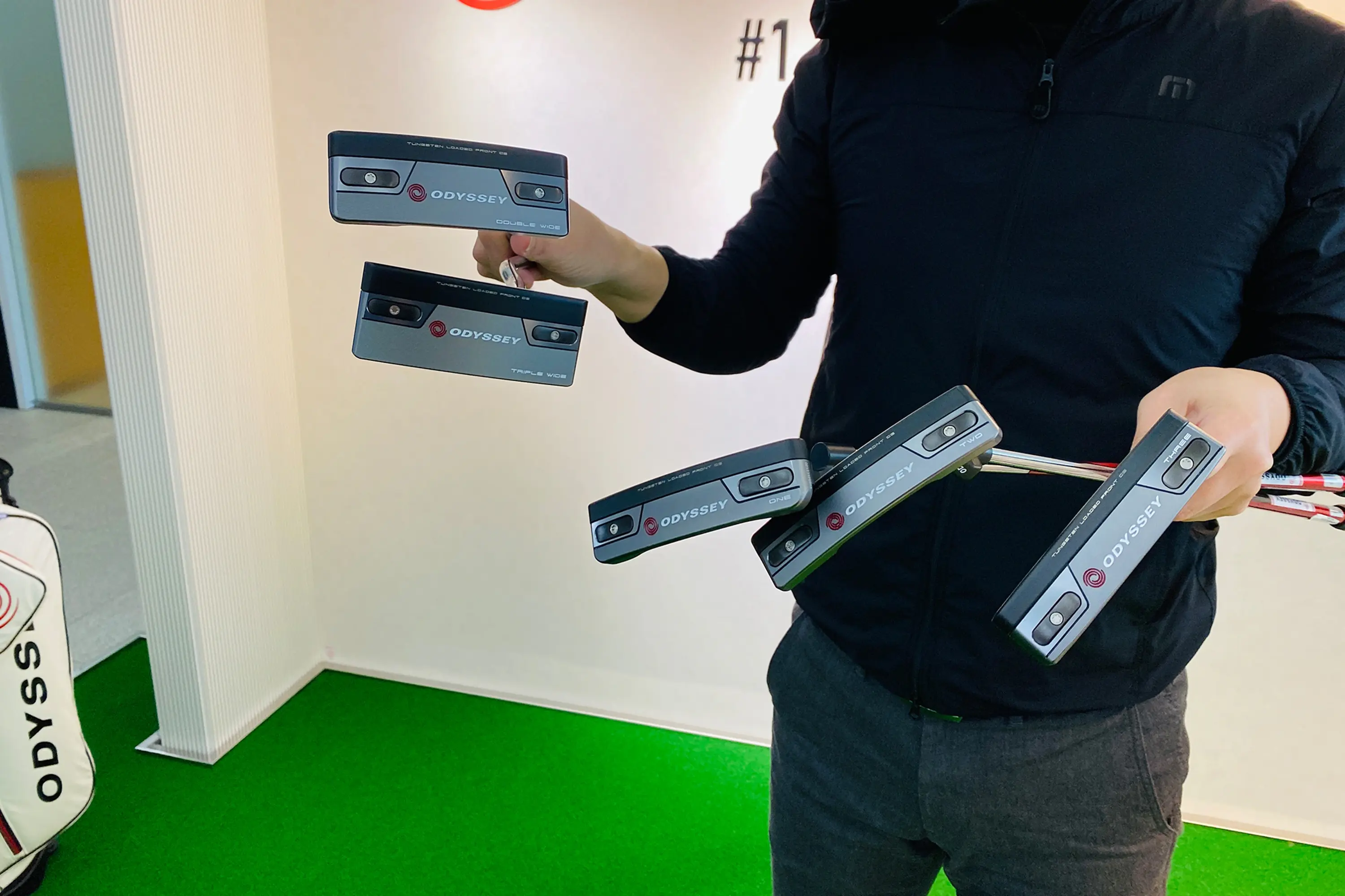 超本格派メンズフセット☆Callaway ODYSSEY希少ブレード/1067 Callaway 日本正規品 キャロウェイ X FORGED STAR (エックス