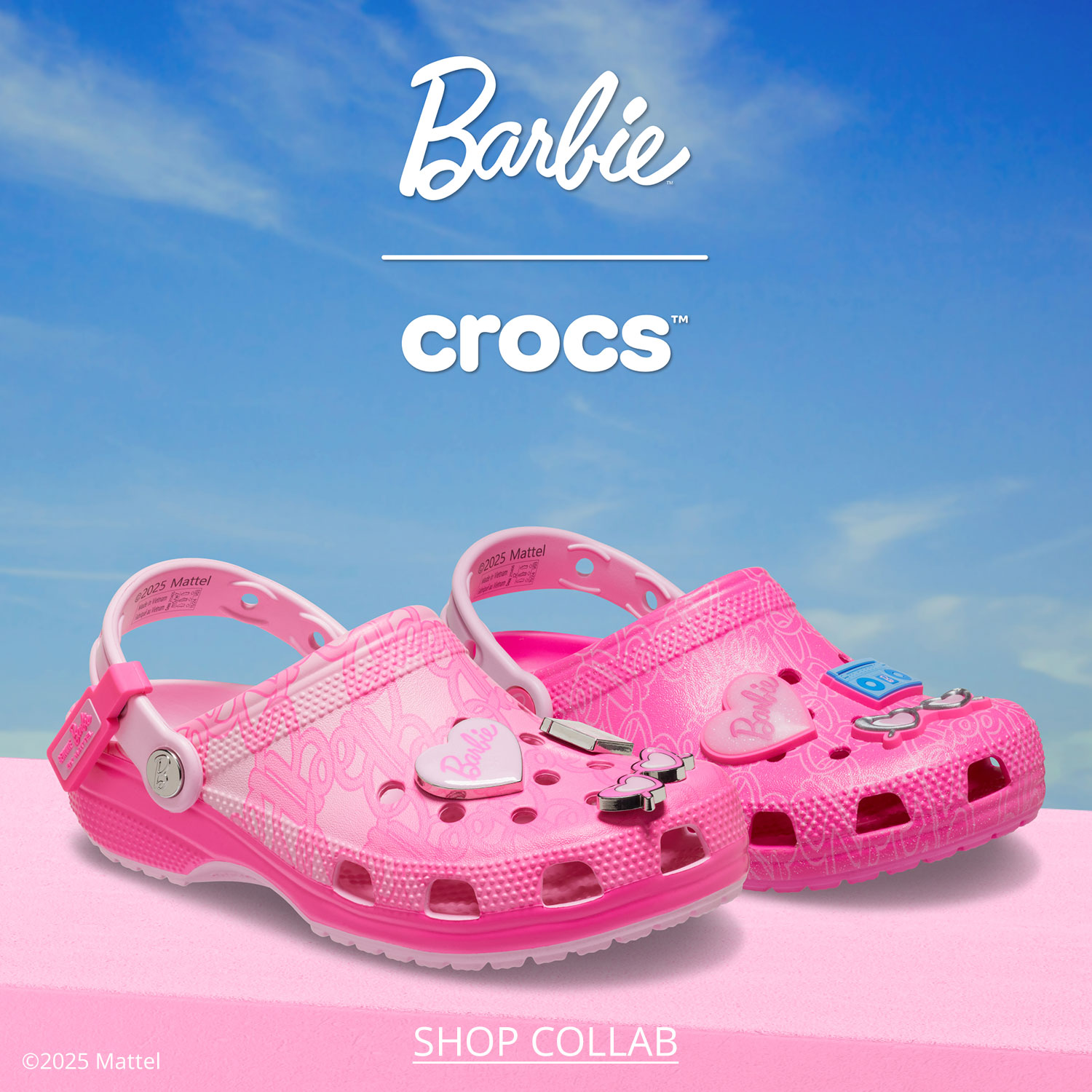 Crocs Barbie classic clogs