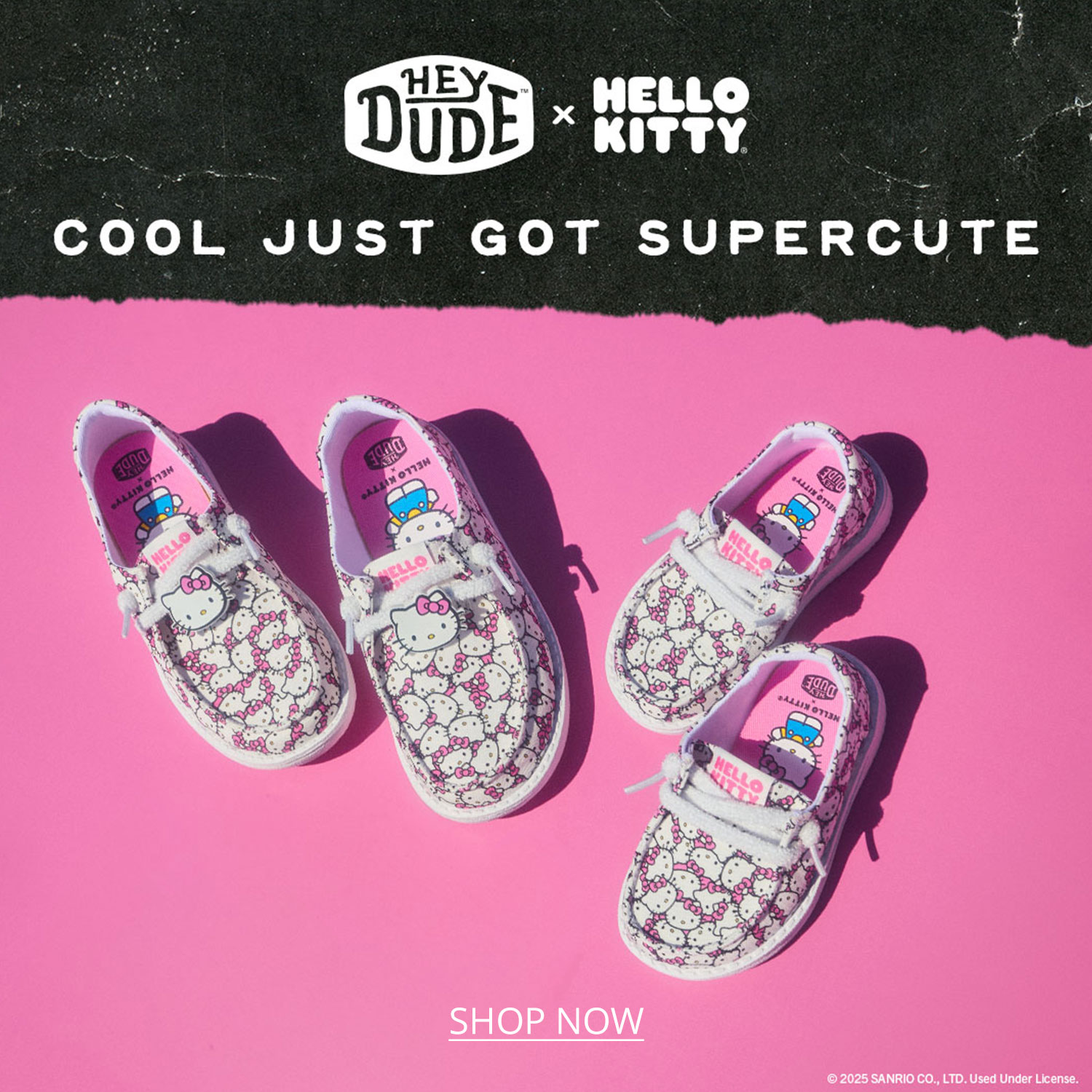 Super cute pairs of Hey Dude comfortable sneakers are available at Rack Room Shoes