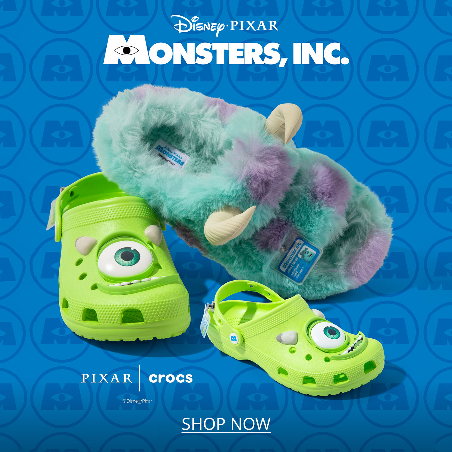 Crocs Monster inc