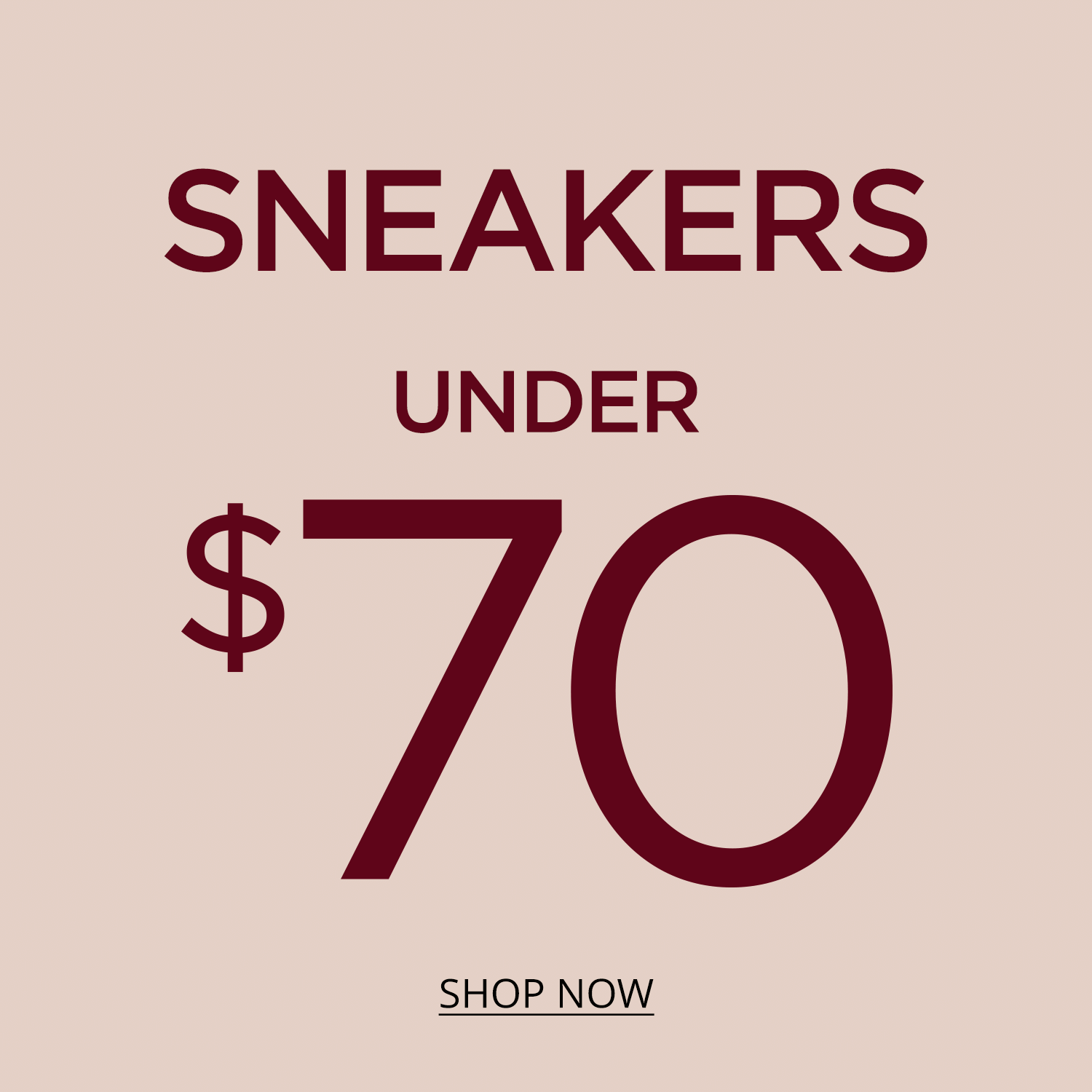 Sneakers Under $70		