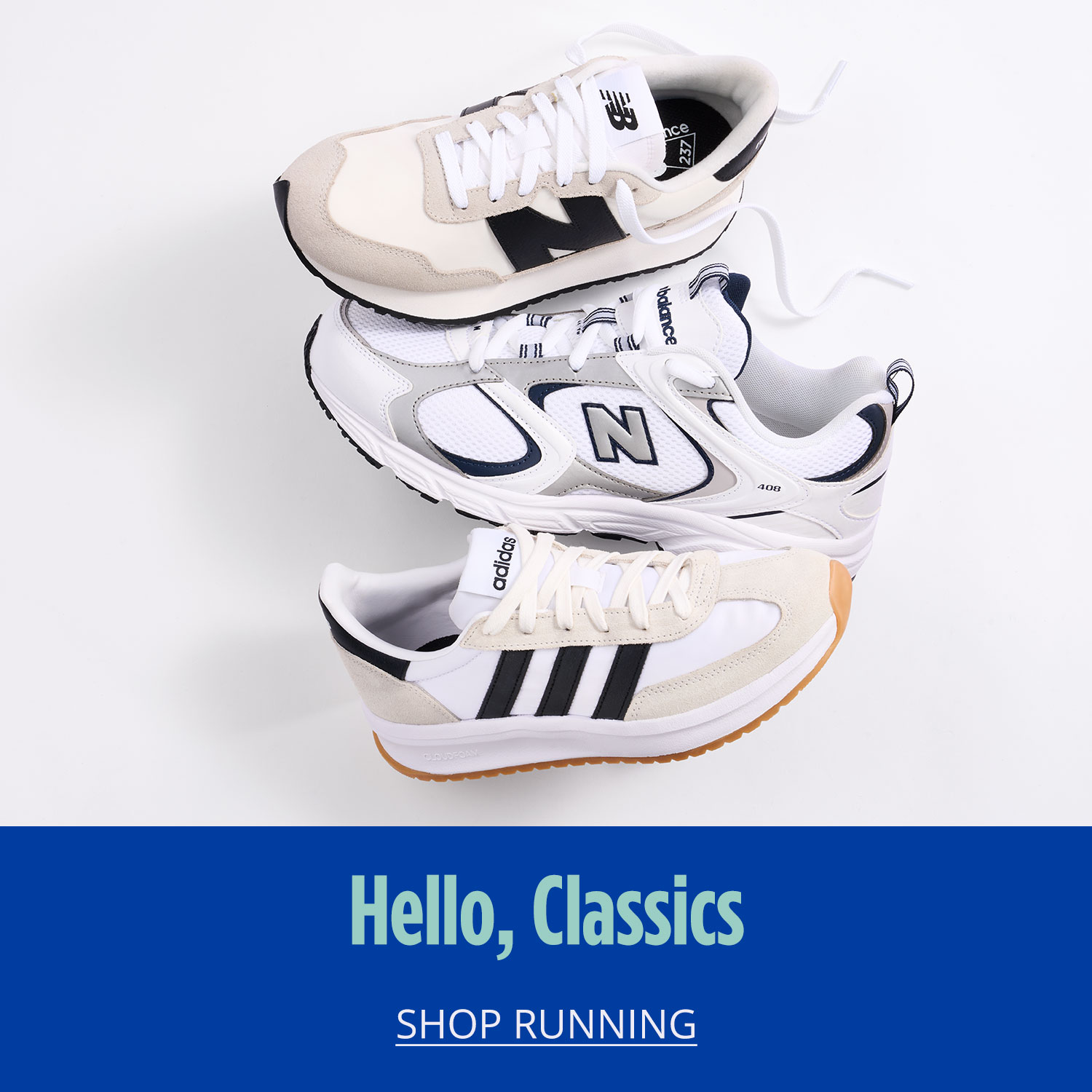 Assorted Running Shoes