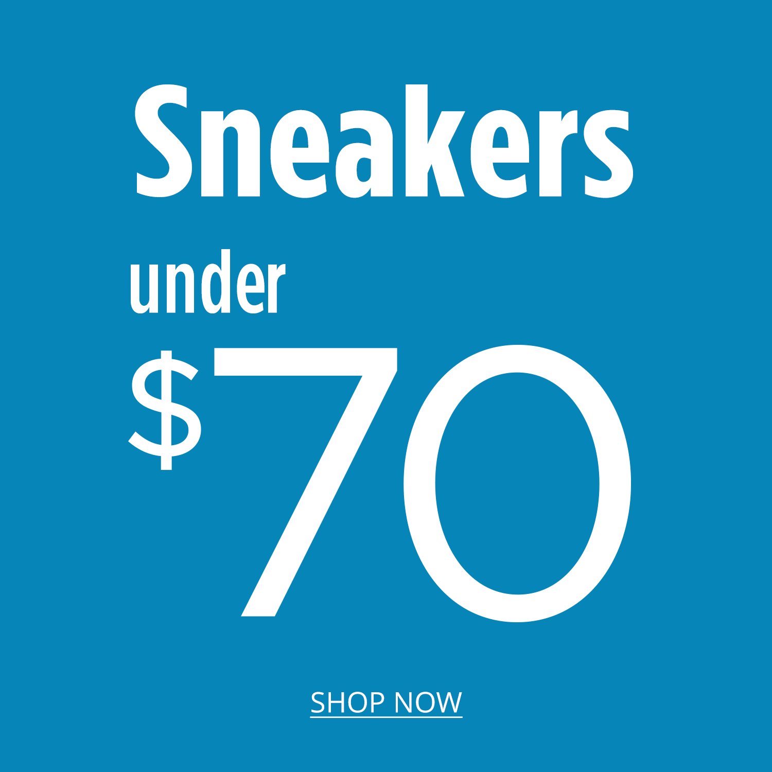 Sneakers under $70