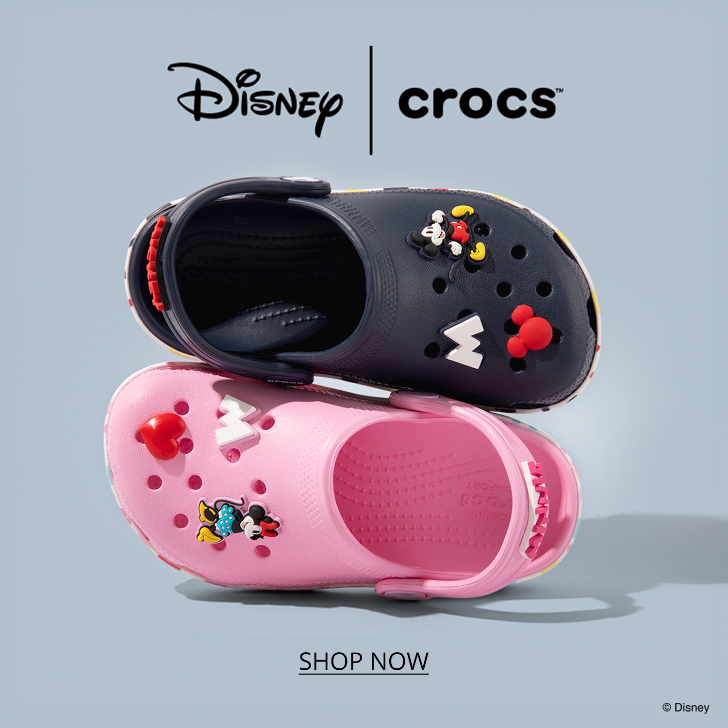 crocs mickey and minnie