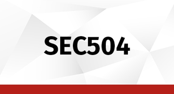 Course Demos SEC504