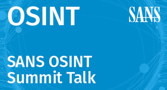 OSINT Summit Talk