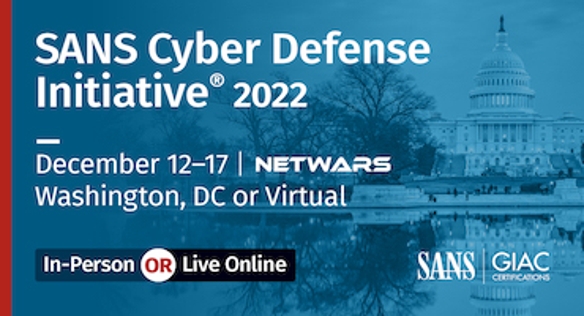 SANS Cyber Defense initiative 2022