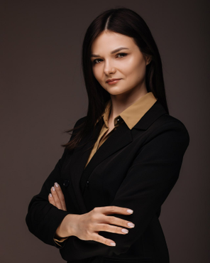 Headshot of Yevheniia Volivnyk