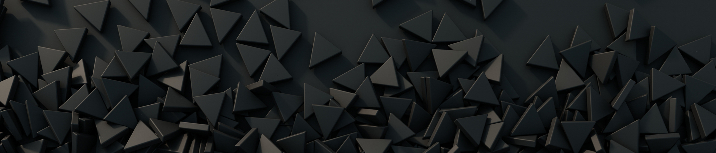 2340x500 Black triangles grouped together