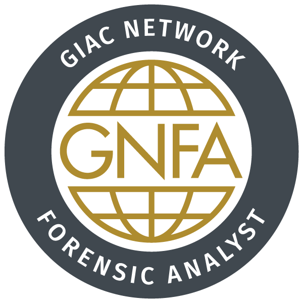 GIAC Network Forensic Analyst (GNFA)