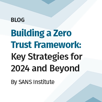 Why SANS Blog Zero Trust