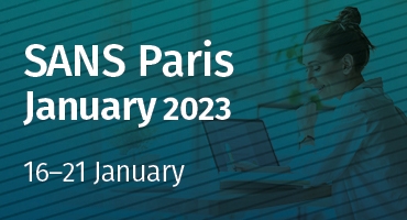 SANS Paris January 2023